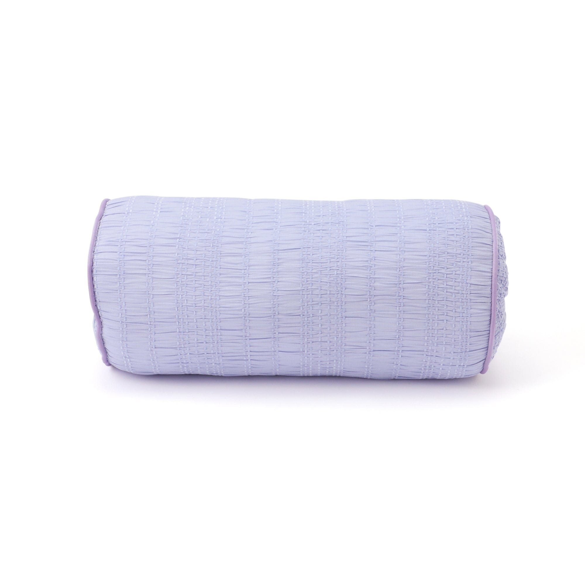 Stitch Bolster Cushion  Light Purple