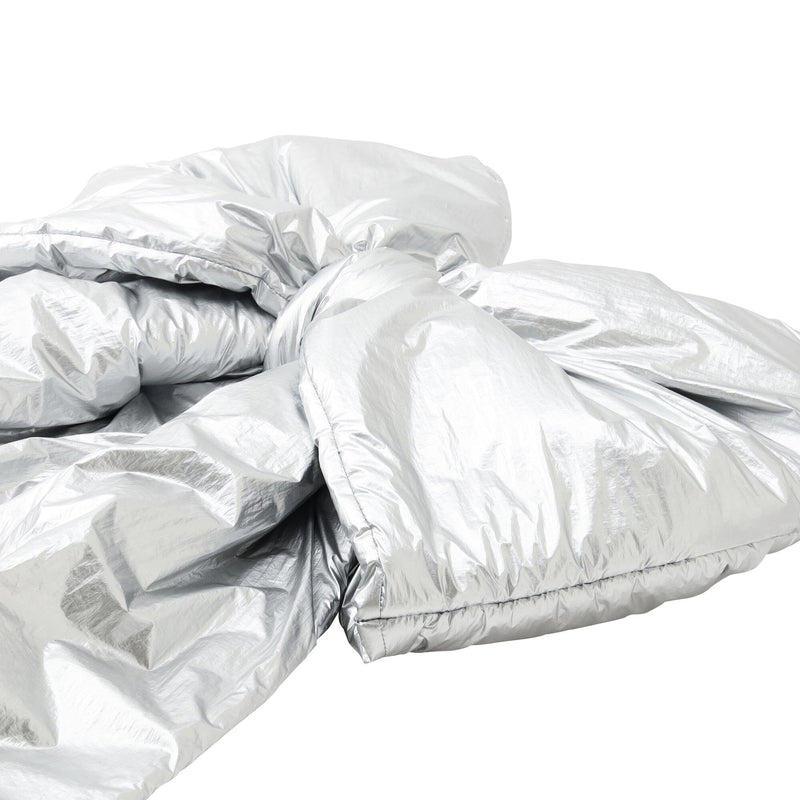 Big Bow Cushion Silver