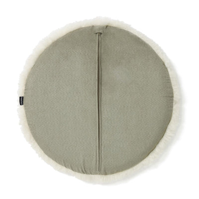 Peluche Seat Cushion Φ400 Light Green