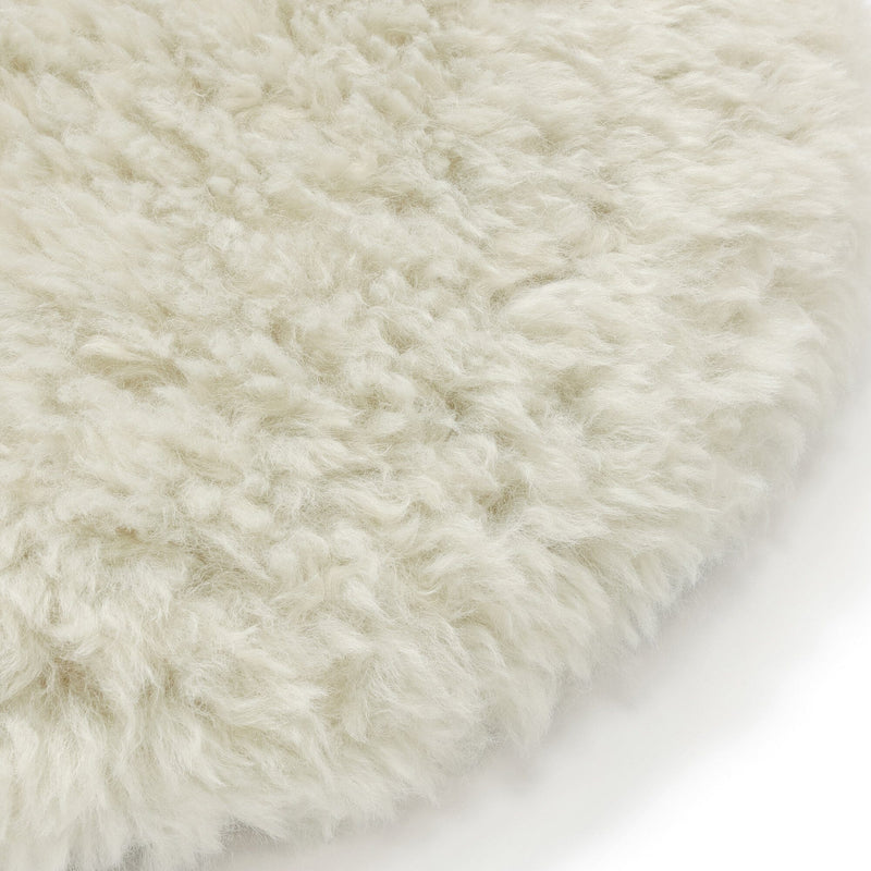 Peluche Seat Cushion Φ400 Light Green