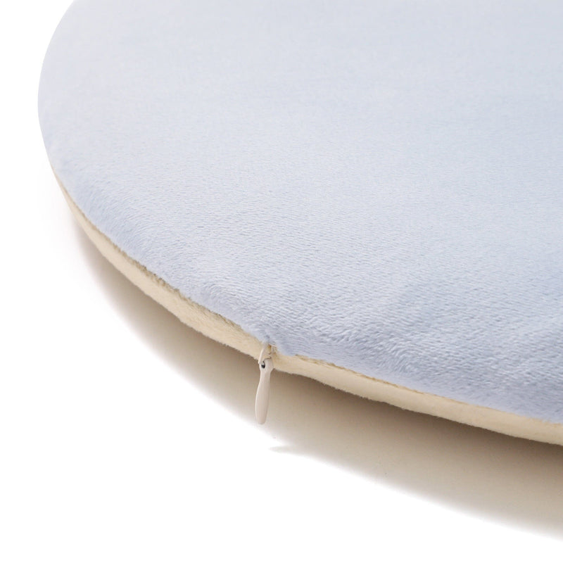Sedia Seat Cushion Φ400 Light Blue X Yellow