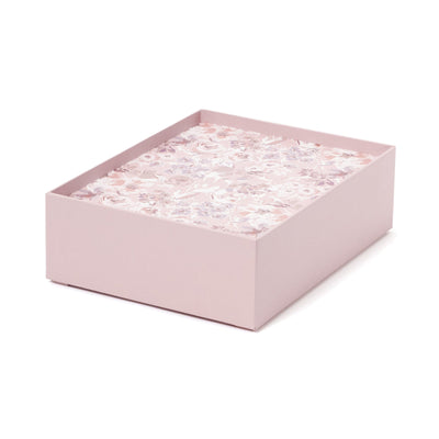 Petite Stationery Box Flower Pink