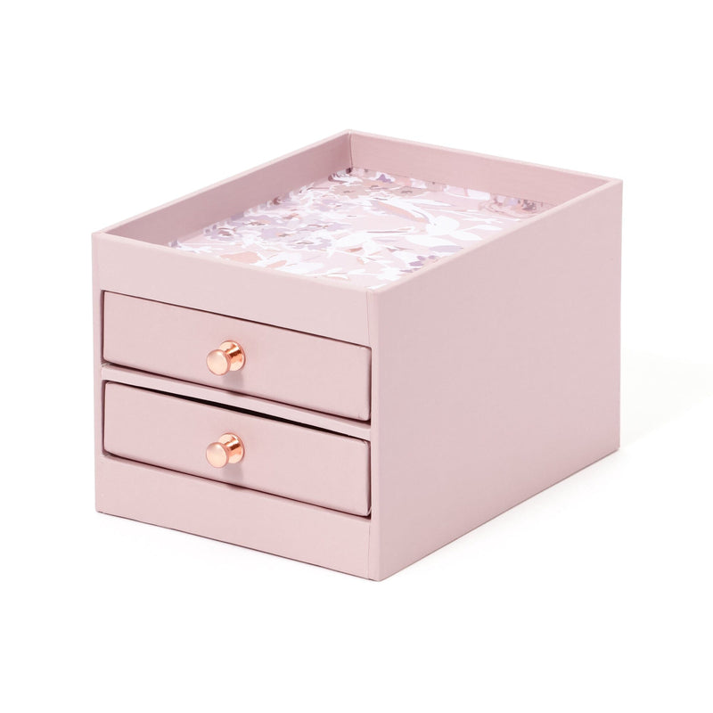 Petite Mini Chest  Drawers 2S Flower Pink