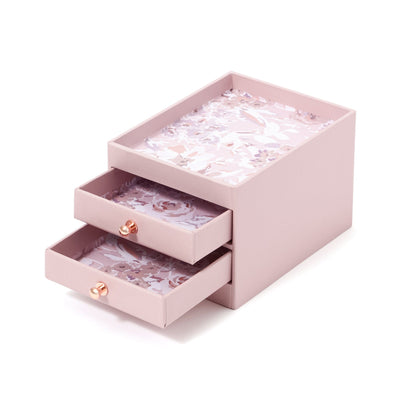 Petite Mini Chest  Drawers 2S Flower Pink