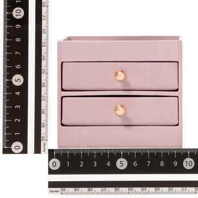 Petite Mini Chest  Drawers 2S Flower Pink