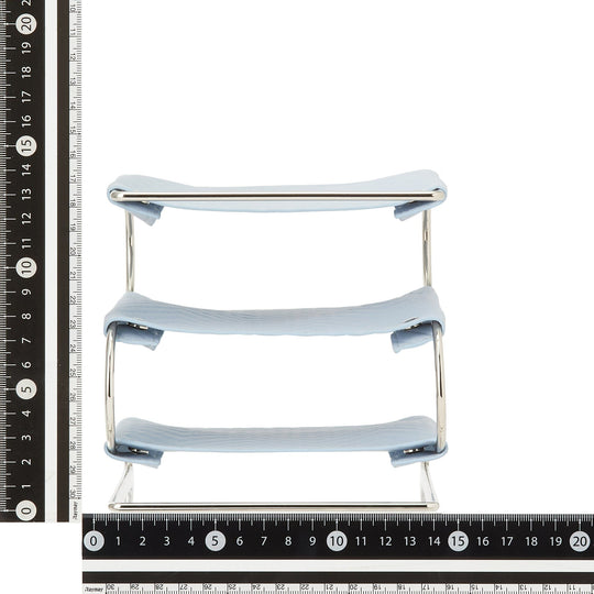 Quilting 3-Tier Tray Blue