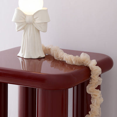 Cord Jewelry Organdie Brown