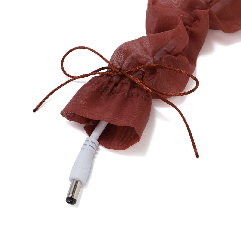 Cord Jewelry Organdie Brown