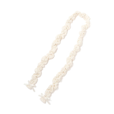Cord Jewelry Shirring  Ivory
