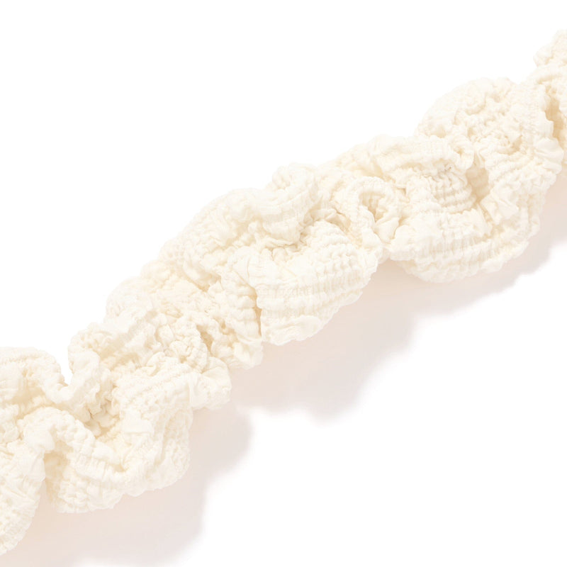 Cord Jewelry Shirring  Ivory