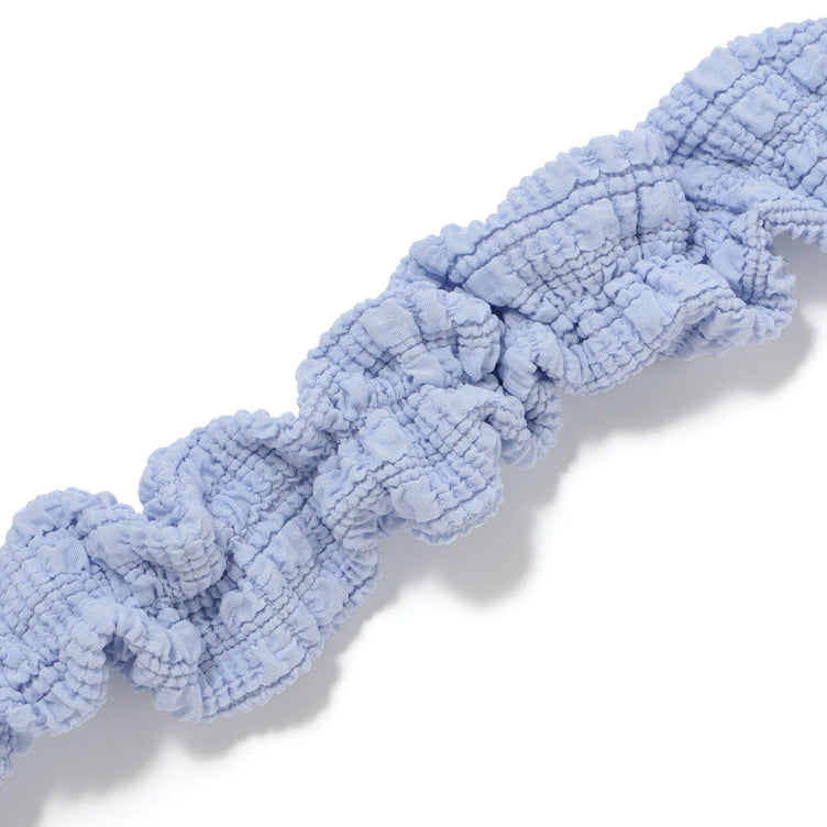 Cord Jewelry Shirring Light Blue