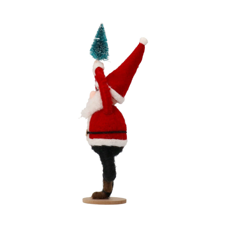 Fabric Object Yoga Pose Santa Tree