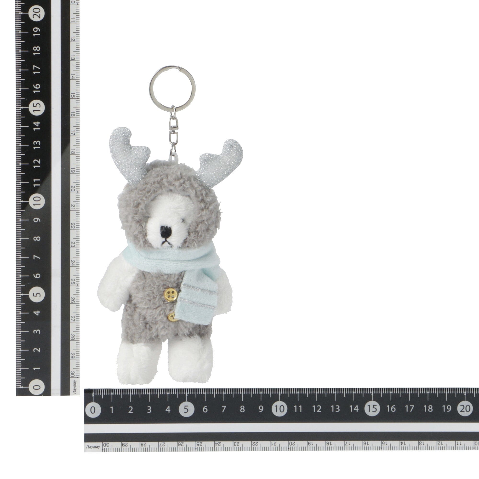 Mini Bear Reindeer Grey