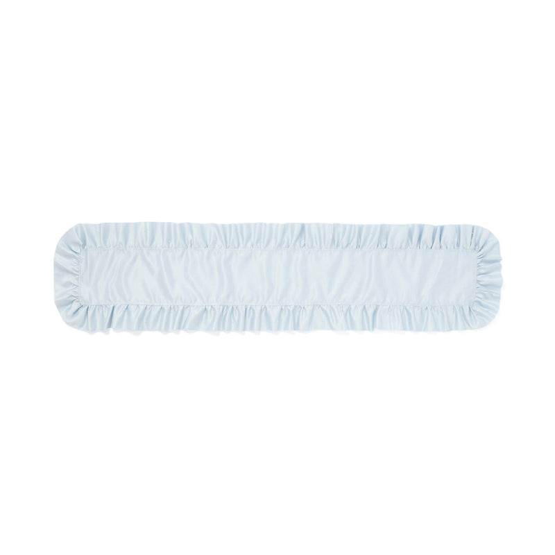 Frill Pearl Table Runner Light Blue