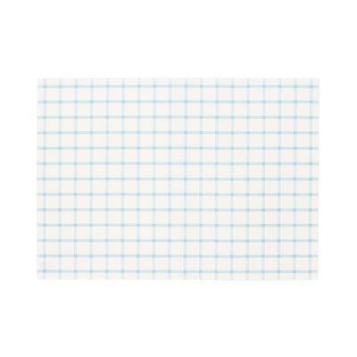 Windowpane Check Lunch Mat Blue