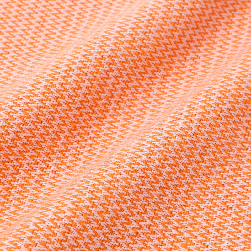 Weave Lunch Mat Chevron Orange X Pink