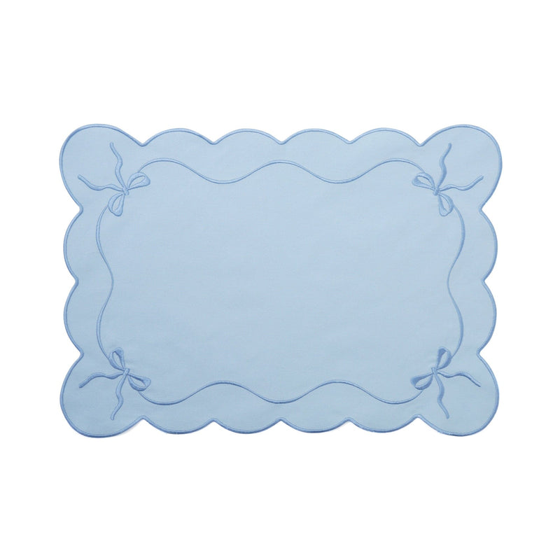 Ribbon Lunch Mat Blue