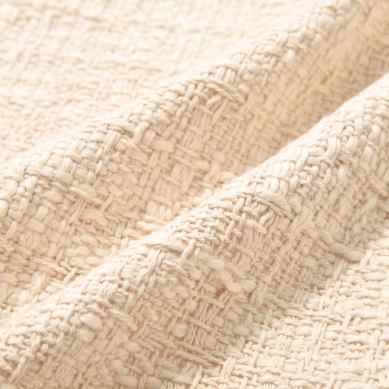 Fringe Table Lunch Mat Ivory