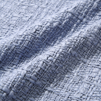 Fringe Table Lunch Mat Blue