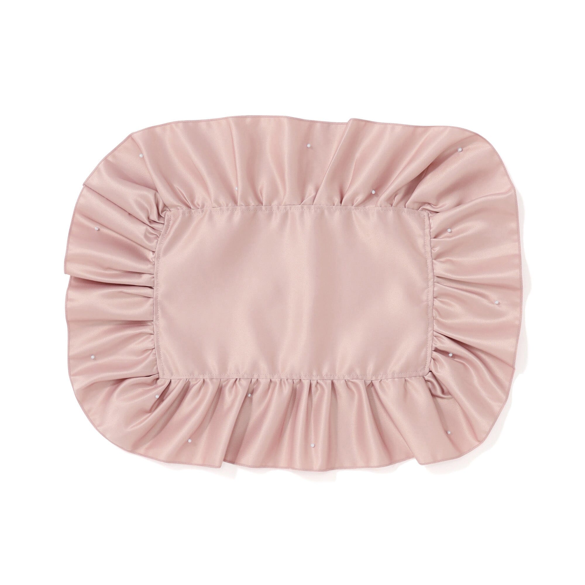 Frill Pearl Lunch Mat Pink
