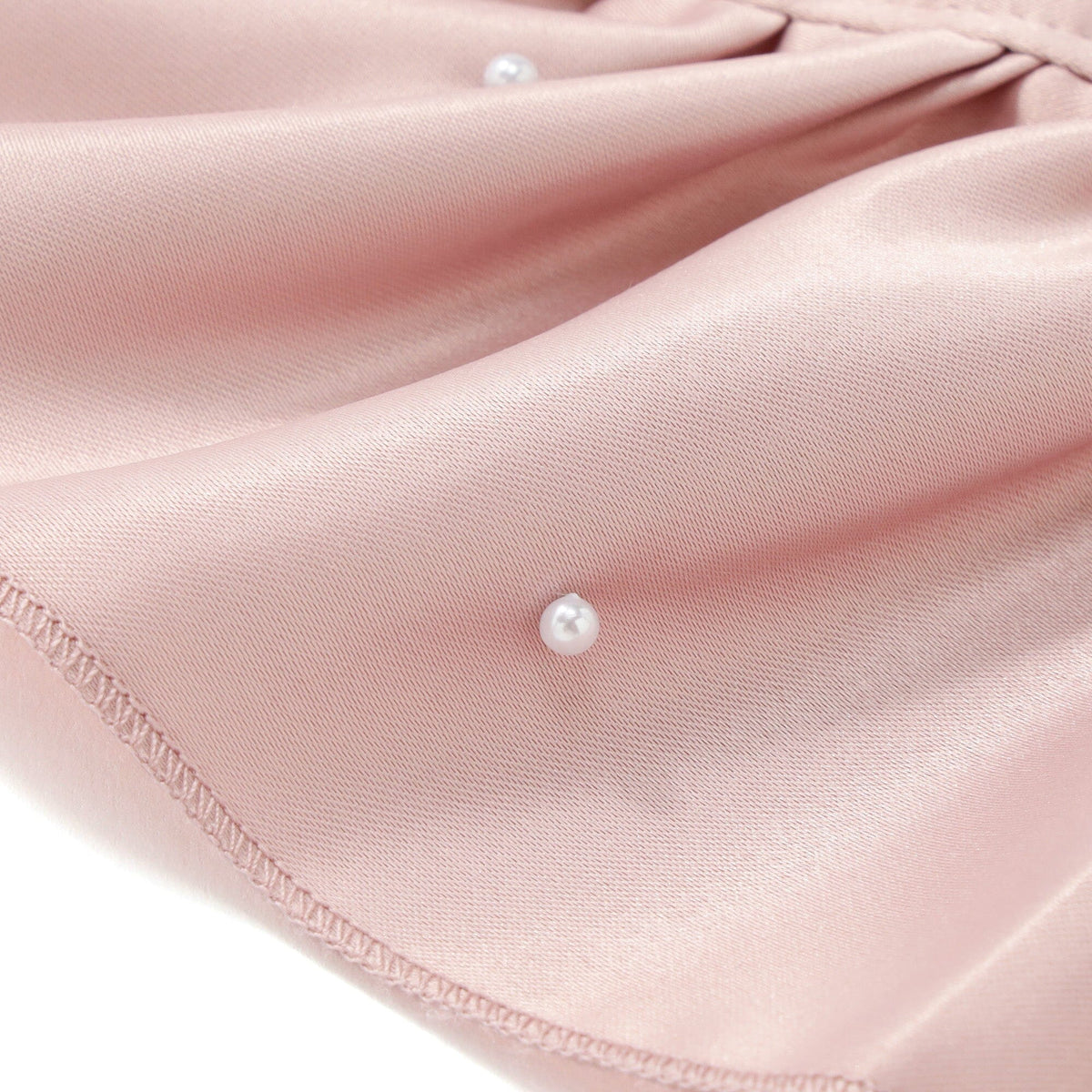 Frill Pearl Lunch Mat Pink