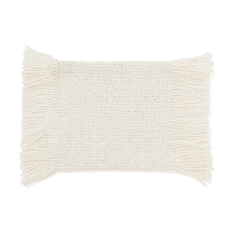 Fringe Coaster White