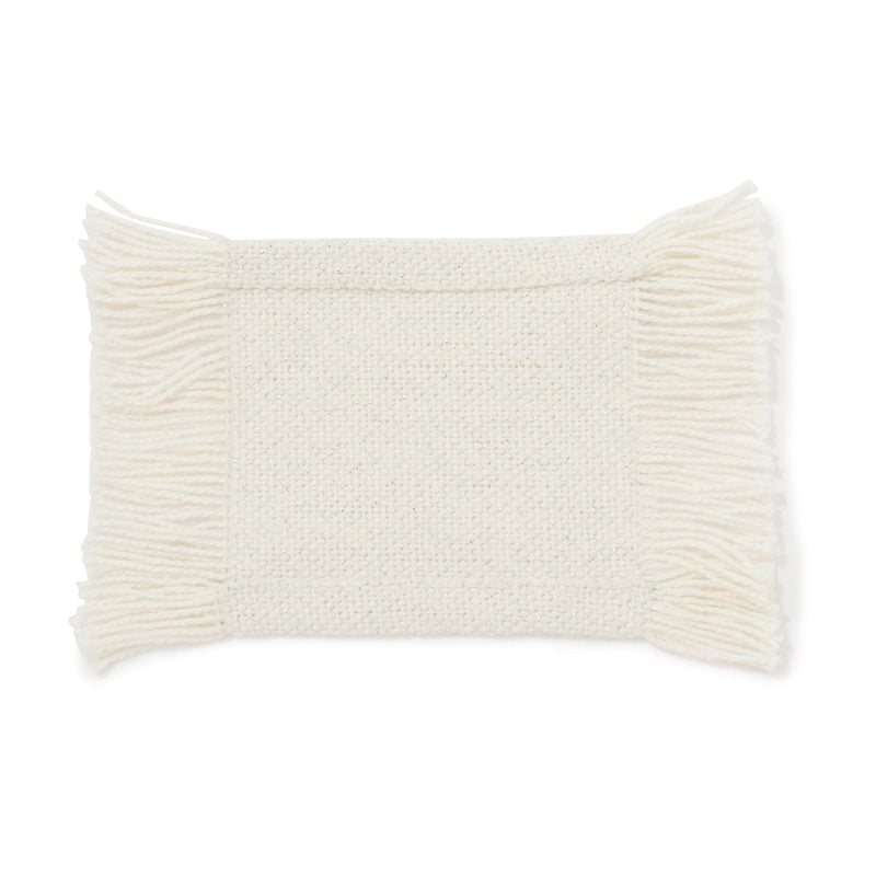 Fringe Coaster White