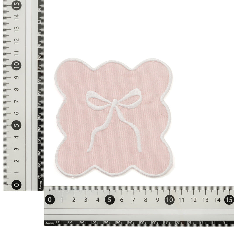 Ribbon coaster pink