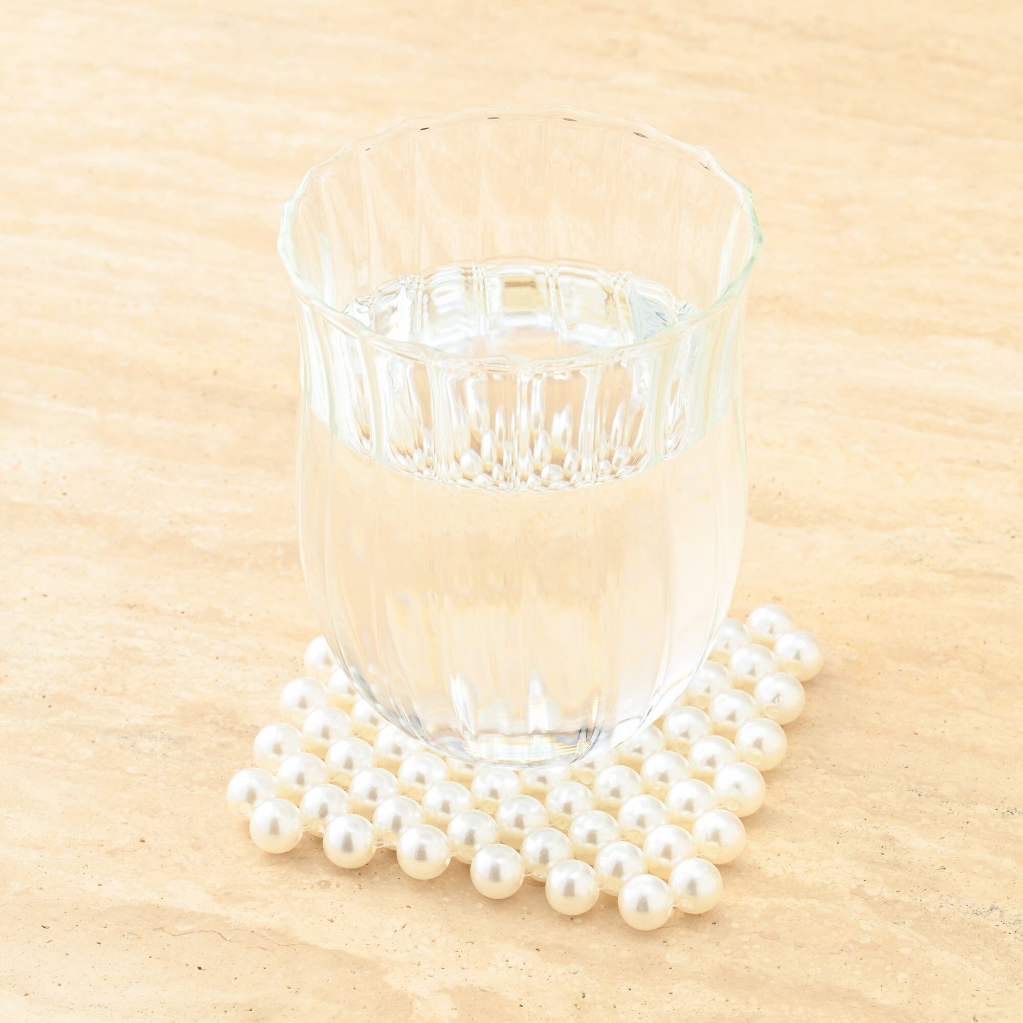 Bead Coaster Pearl
