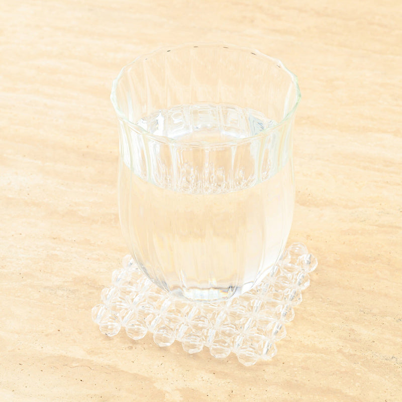 Bead Coaster Clear