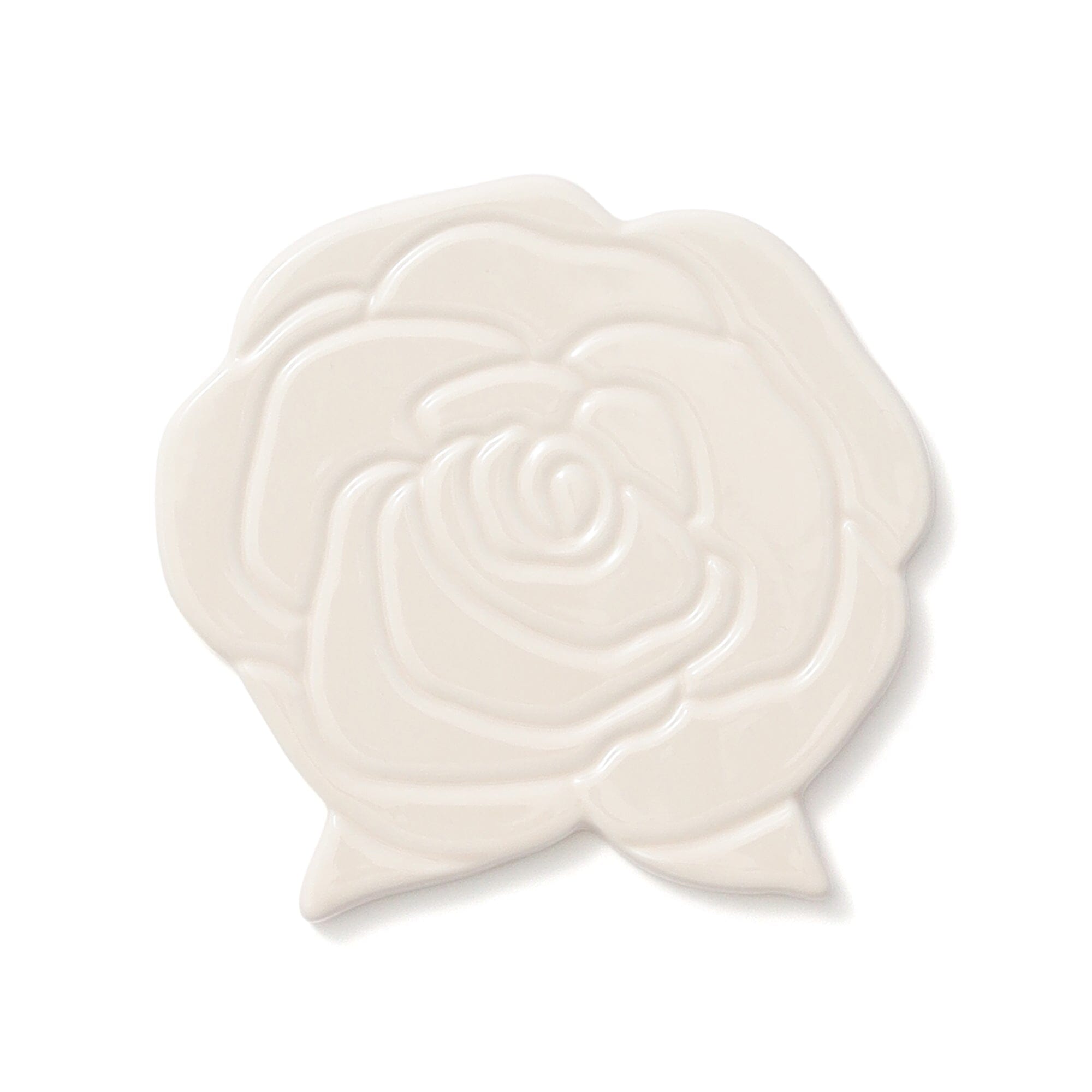 Rose Coaster Ivory