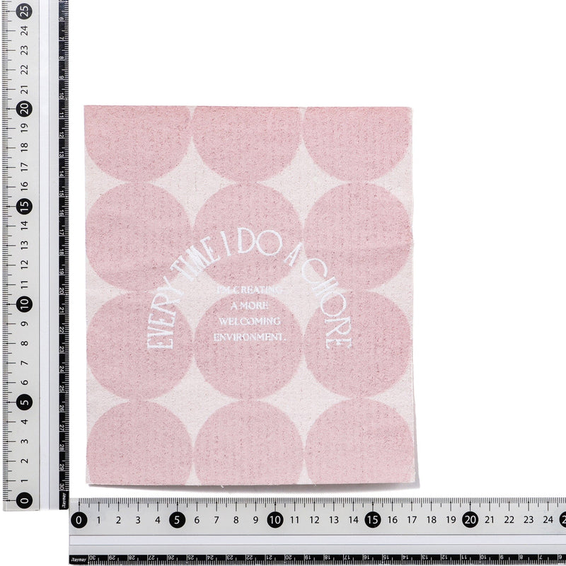 Sponge Cloth Set Of 2 Pink