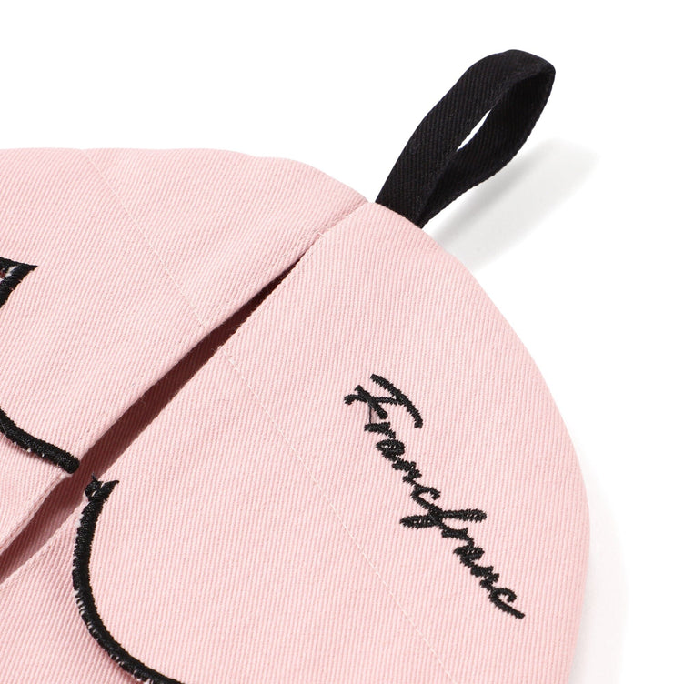 Scalloped Pot Holder Pink