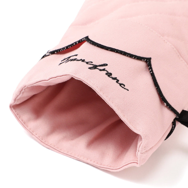 Scalloped Mittens Pink