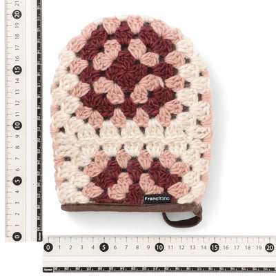 Crochet Mitten Pink
