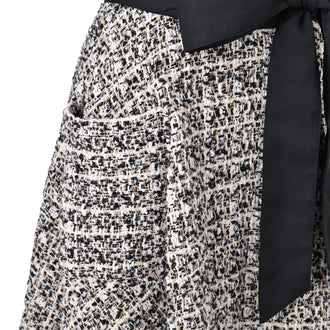 Tweed Full Apron Black