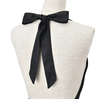 Tweed Full Apron Black