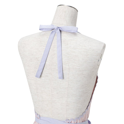 Wave Full Apron Pink