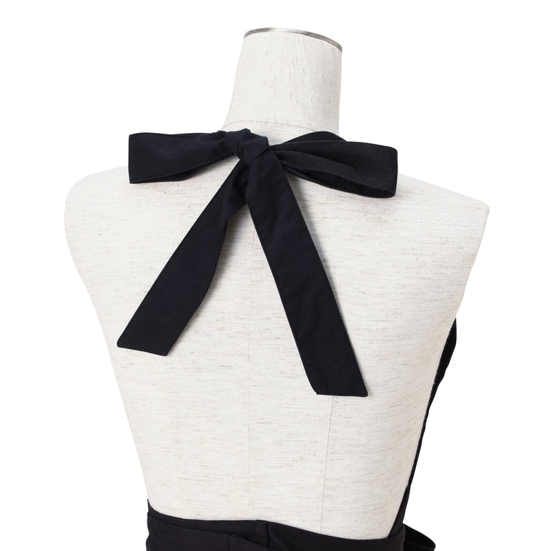 Scalloped Full Apron Pink