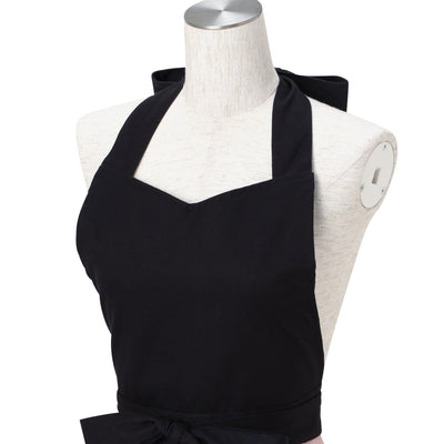 Scalloped Full Apron Pink