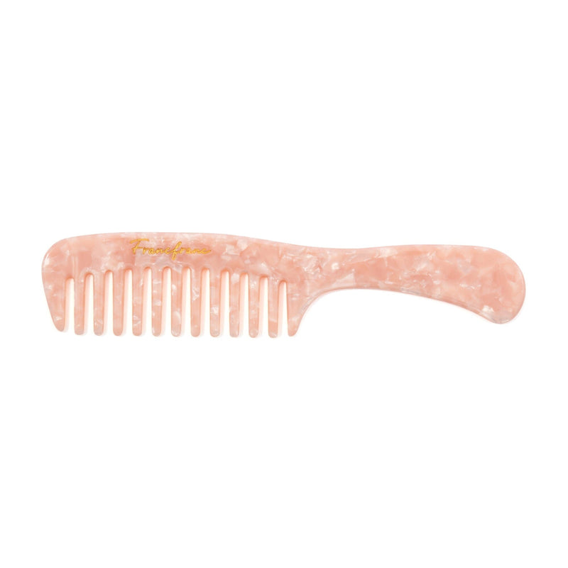 Compact Comb With Pouch M Pink