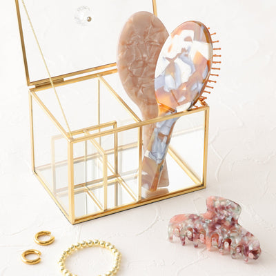 Oval Hair Brush Ivory