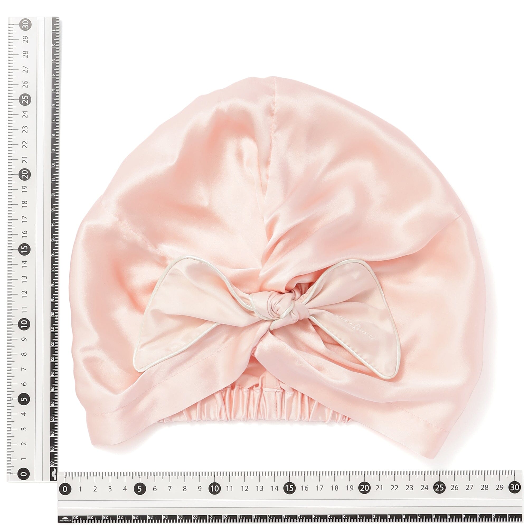 Silk Night Cap Short Light Pink