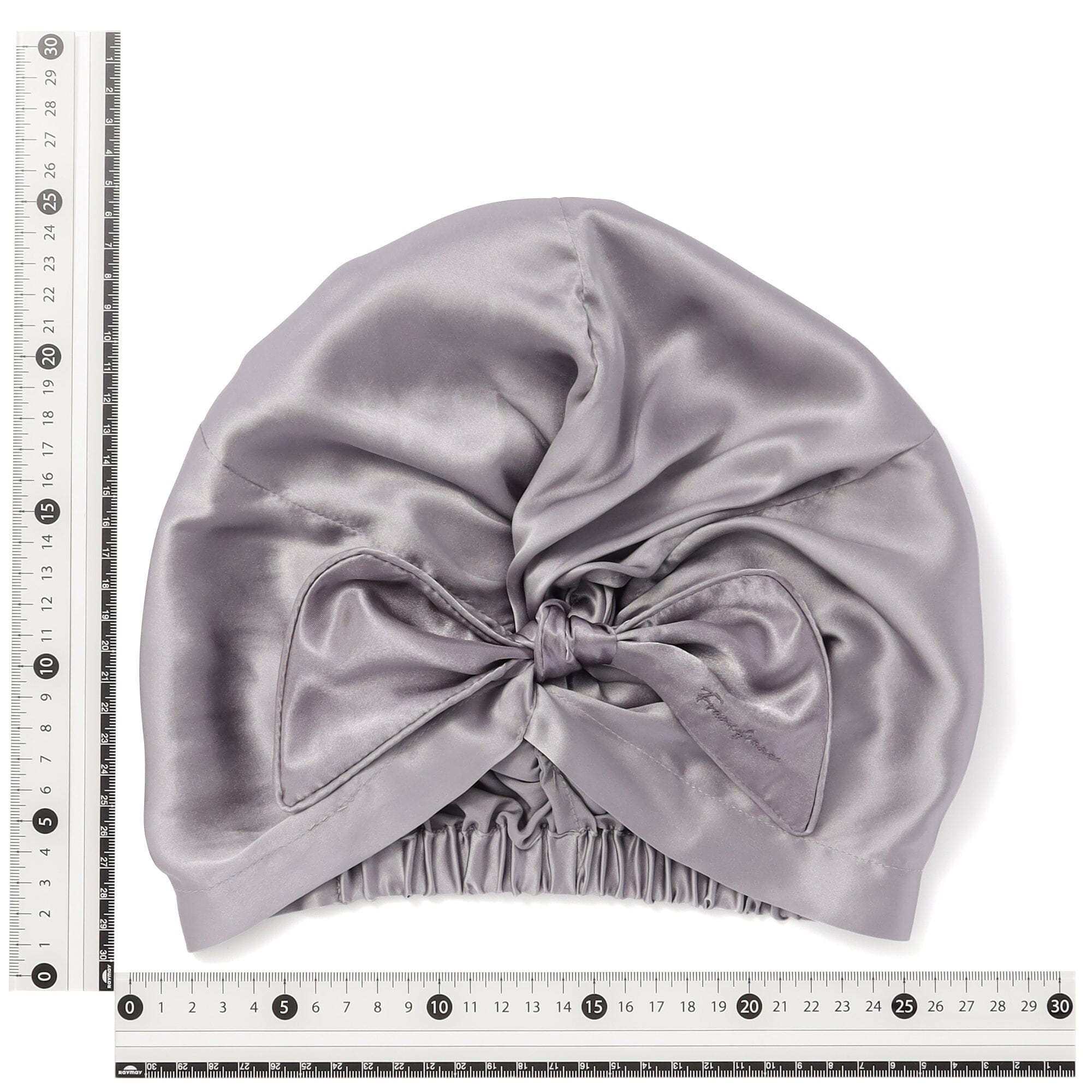 Silk Night Cap Short Gray