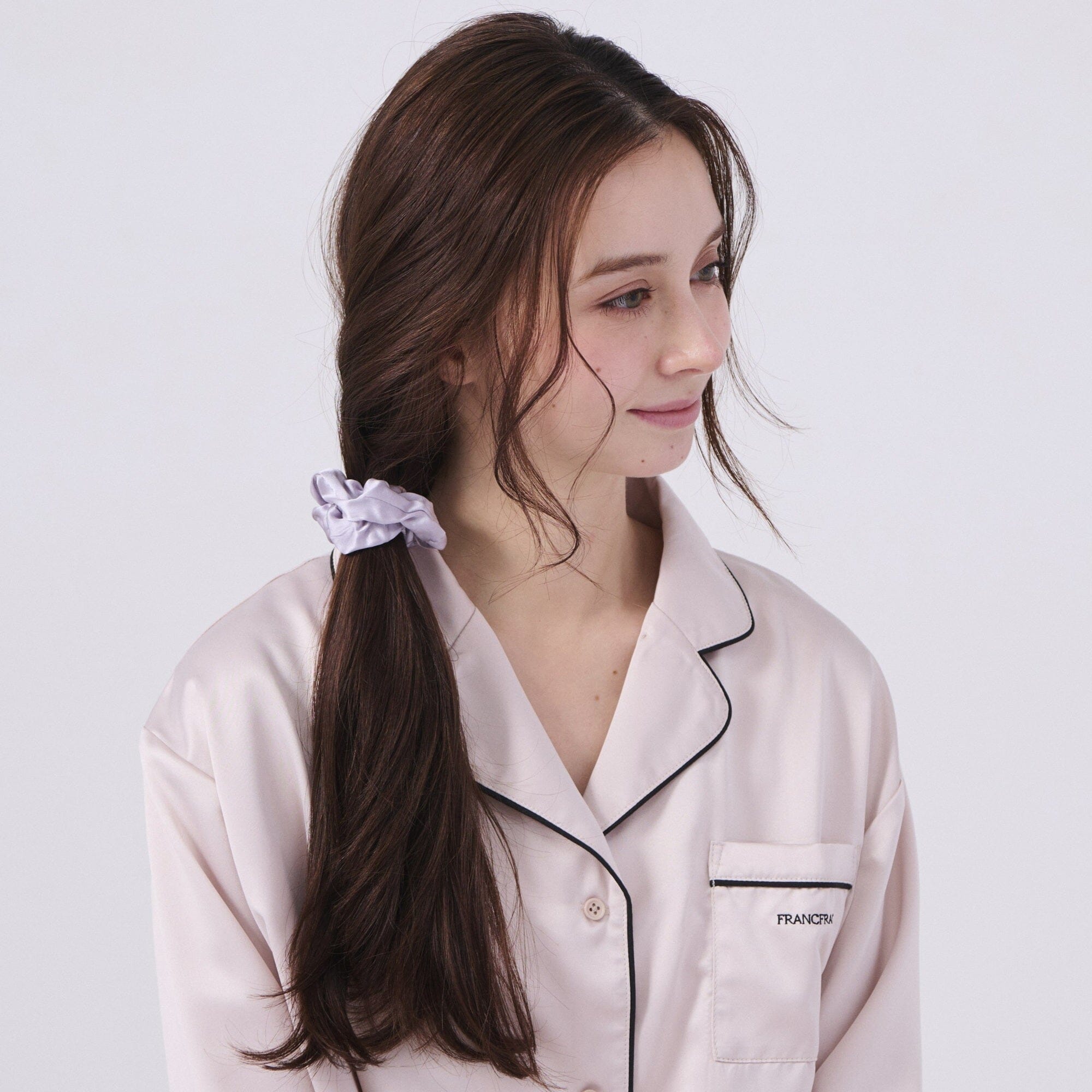 Silk ChouChou Set Of 3 Gray