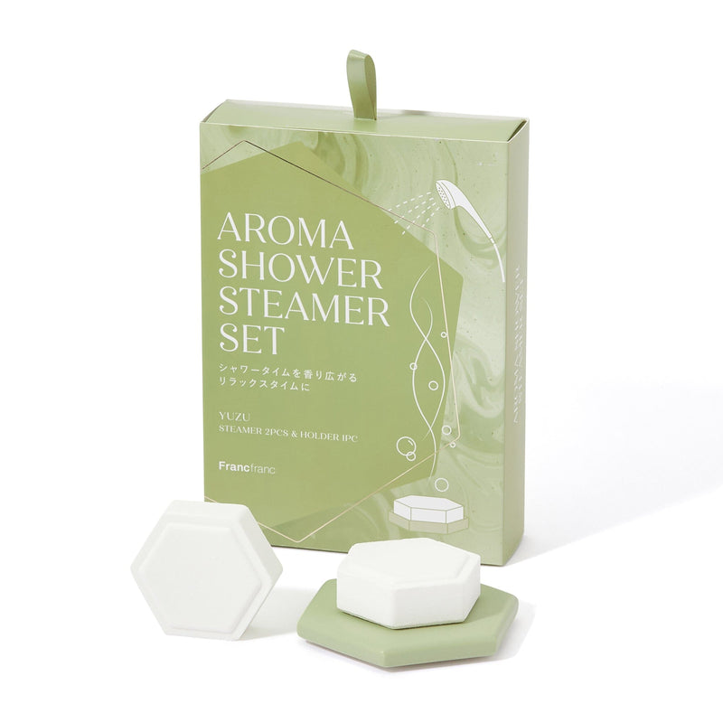 Aroma Shower Steamer Set Green