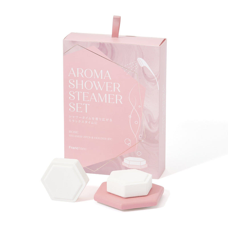 Aroma Shower Steamer Set Pink