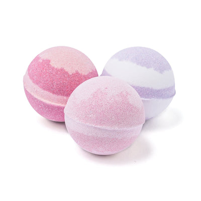 Cadeau ChouChou Bath Fizz 3-Piece Set Pink