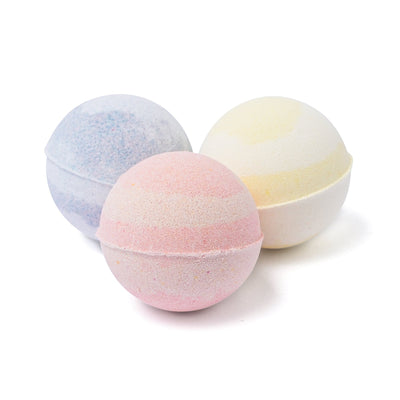 Cadeau ChouChou Bath Fizz 3-Piece Set White