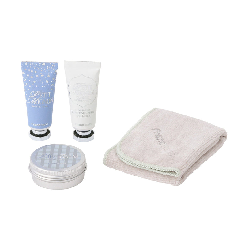 Petit Mignon Towel Gift Set White